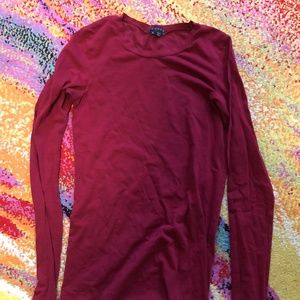 Theory Red Stretch shirt